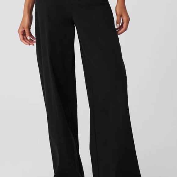 Alo High-Waist Risk Taker Trouser Black XS - Picture 11 of 11